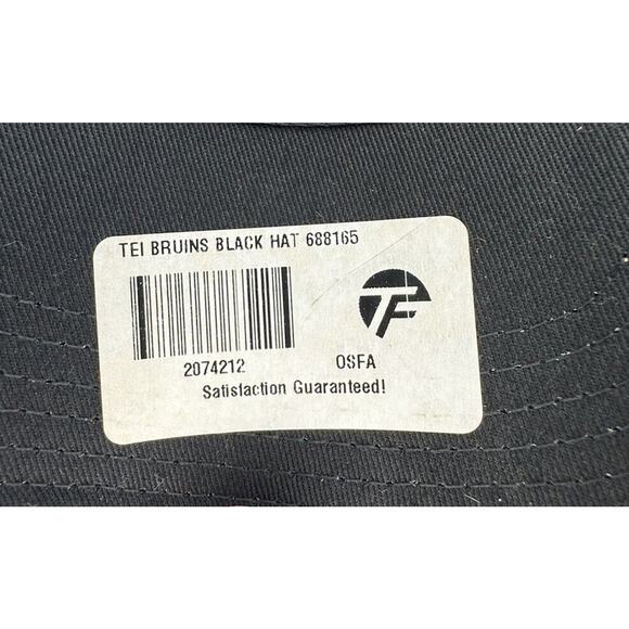 Boston Bruins 6 Time NHL Stanley Cup Champions Adult Adjustable Black Hat‎ NWT - Picture 6 of 8